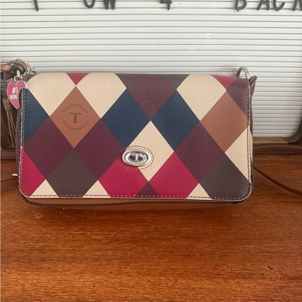 Tignanello Argyle Crossbody Bag